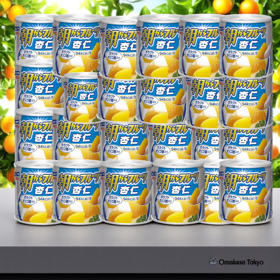 Hagoromo Morning Fruit Apricot Jin 24 Packs