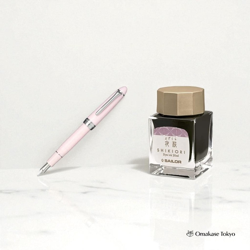 Sailor Shikiori Set-Hisakata Sakura Fountain Pen