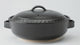 Black Banko Donabe Japanese Clay Pot for 3 to 4 persons