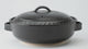 Black Banko Donabe Japanese Clay Pot for 3 to 4 persons
