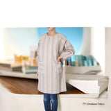 Shijira-ori Long Kappogi (Japanese Apron)