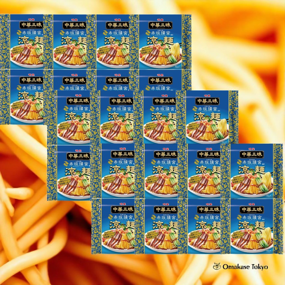 その他 Myojo Myojo Chuuka Zanmai Akasaka Rikyu Hiyashi Chuka Cold Noodles 139g