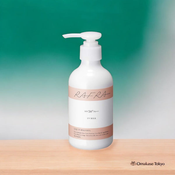 【新品】RAFRA UV MILK SPF50+ 180ml Rafra UV Milk Sunscreen SPF50+ – Omakase Tokyo