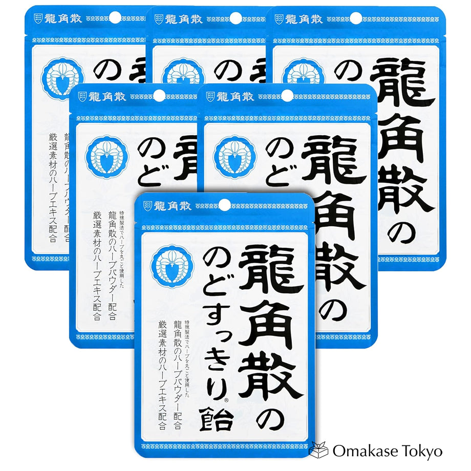 Ryukakusan Throat Refreshing Candy Bag 88g (6bags)