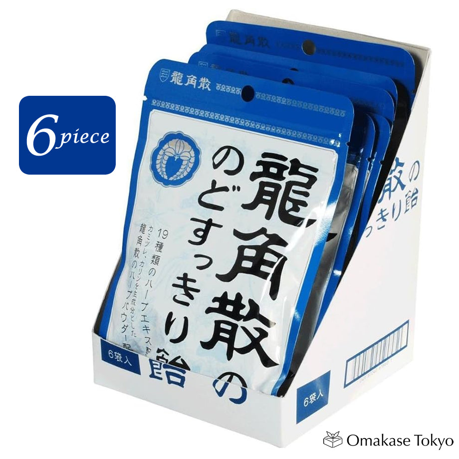 Ryukakusan Throat Refreshing Candy Bag 88g (6bags)