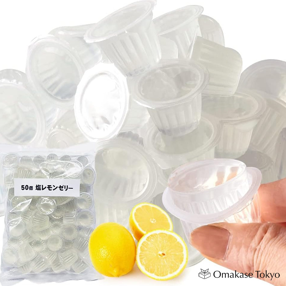 Tennen Seikatsu One Bite Salted Lemon Jelly (50 pieces)