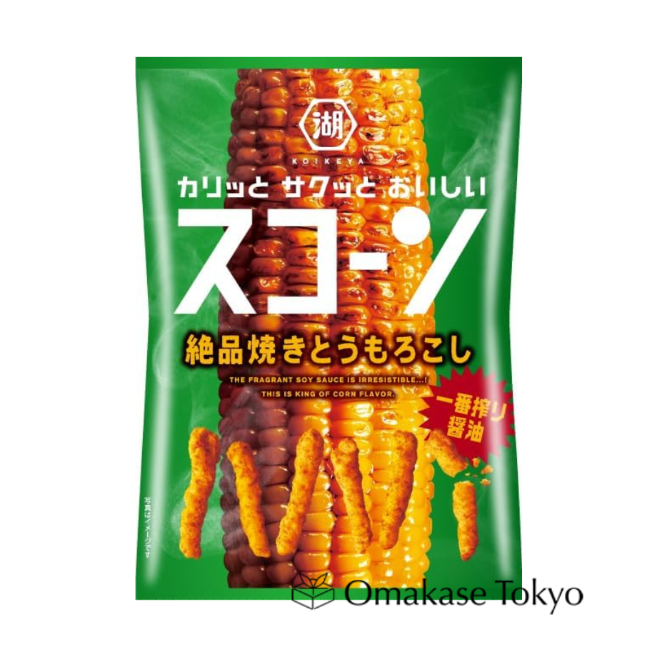 Koikeya Scorn Exquisite Grilled Corn Snacks 73g