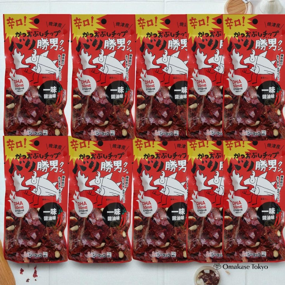 Bari Katsuo-kun Saveur de sauce soja Ichimi épicée mais délicieuse