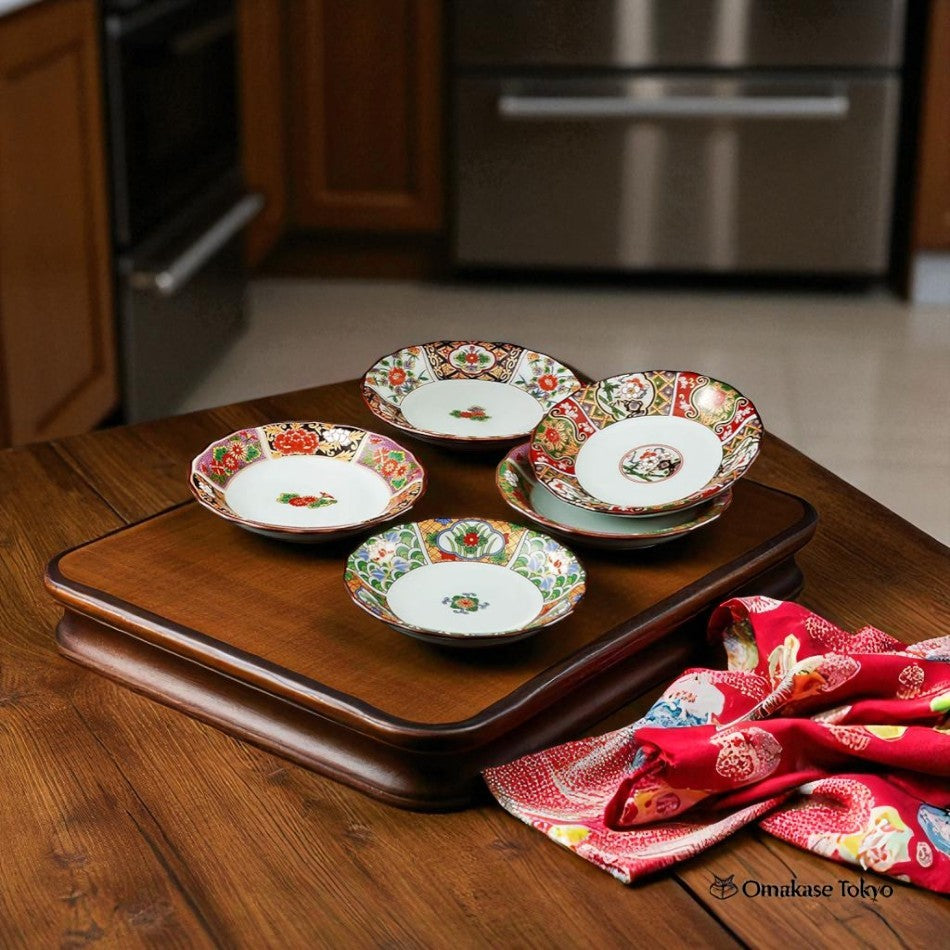 Aritayaki CtoC JAPON Koimari Ehari 5 Petites Assiettes