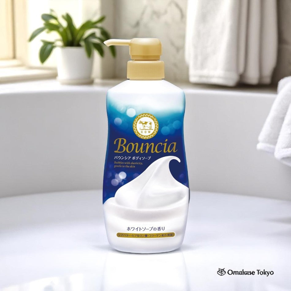 Bouncia 沐浴露白色肥皂泵 480 毫升