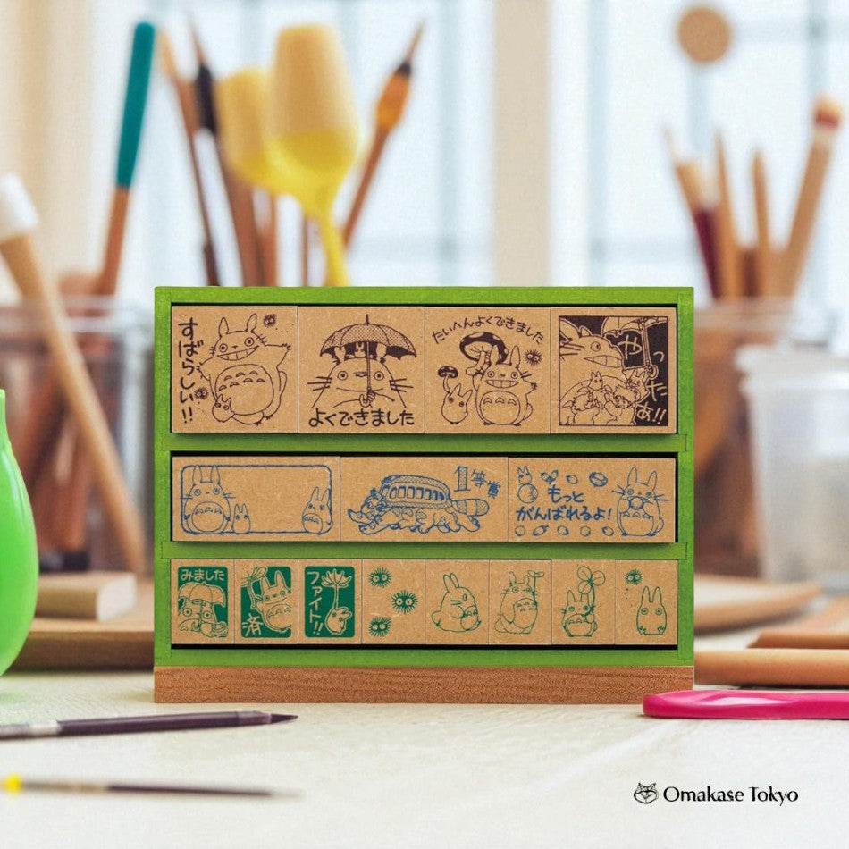 Studio Ghibli My Neighbor Totoro Wooden Reward Stamp