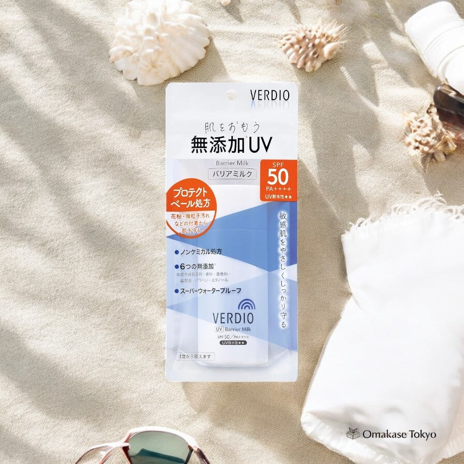 Verdio UV Barrier Milk Super Waterproof Sunscreen SPF50