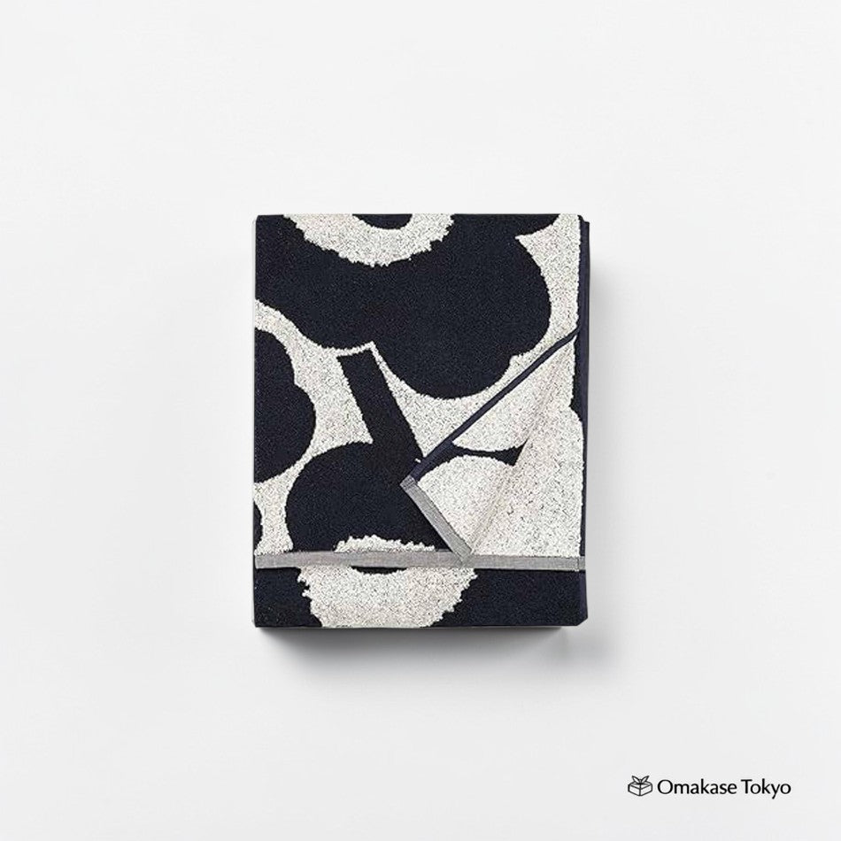 Serviette de Bain Femme Marimekko – Coton Bleu Foncé