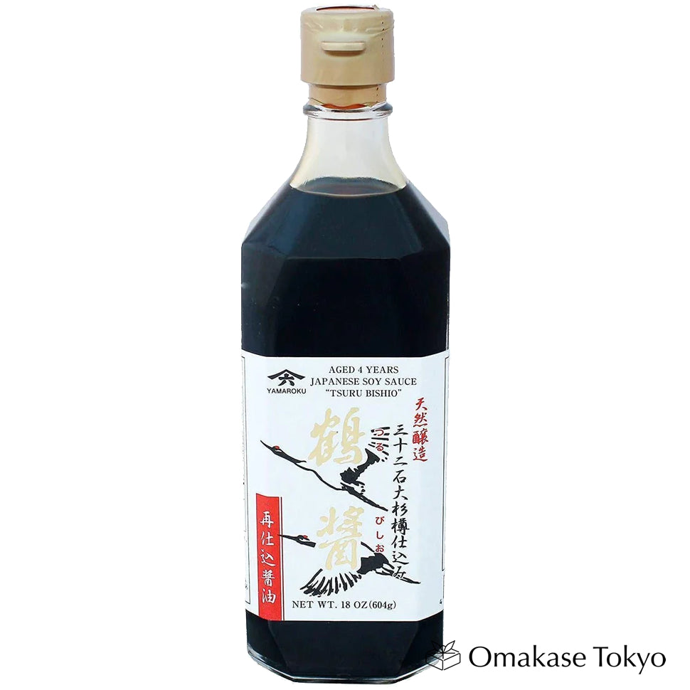 Yamaroku Tsurubishio Shoyu Barrel Aged Japanese Soy Sauce 500ml