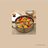 Chitose Two-Handled Soup Pot with Lid - 2.8L