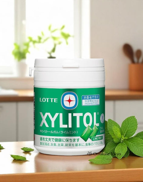 LOTTE XYLITO ライムミント 15個入り LOTTE XYLITO ライムミント 15個入り Lotte Xylitol Gum Lime
