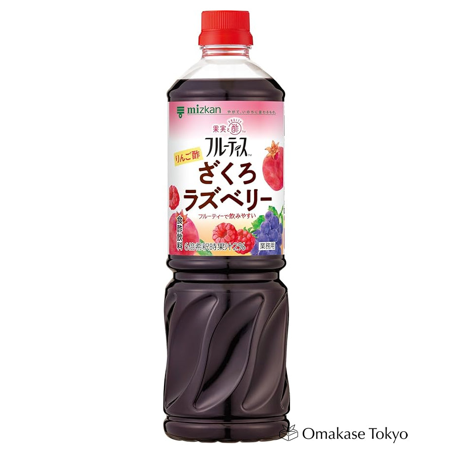 Mizkan Fruitis Apple Vinegar Pomegranate Raspberry Concentrated